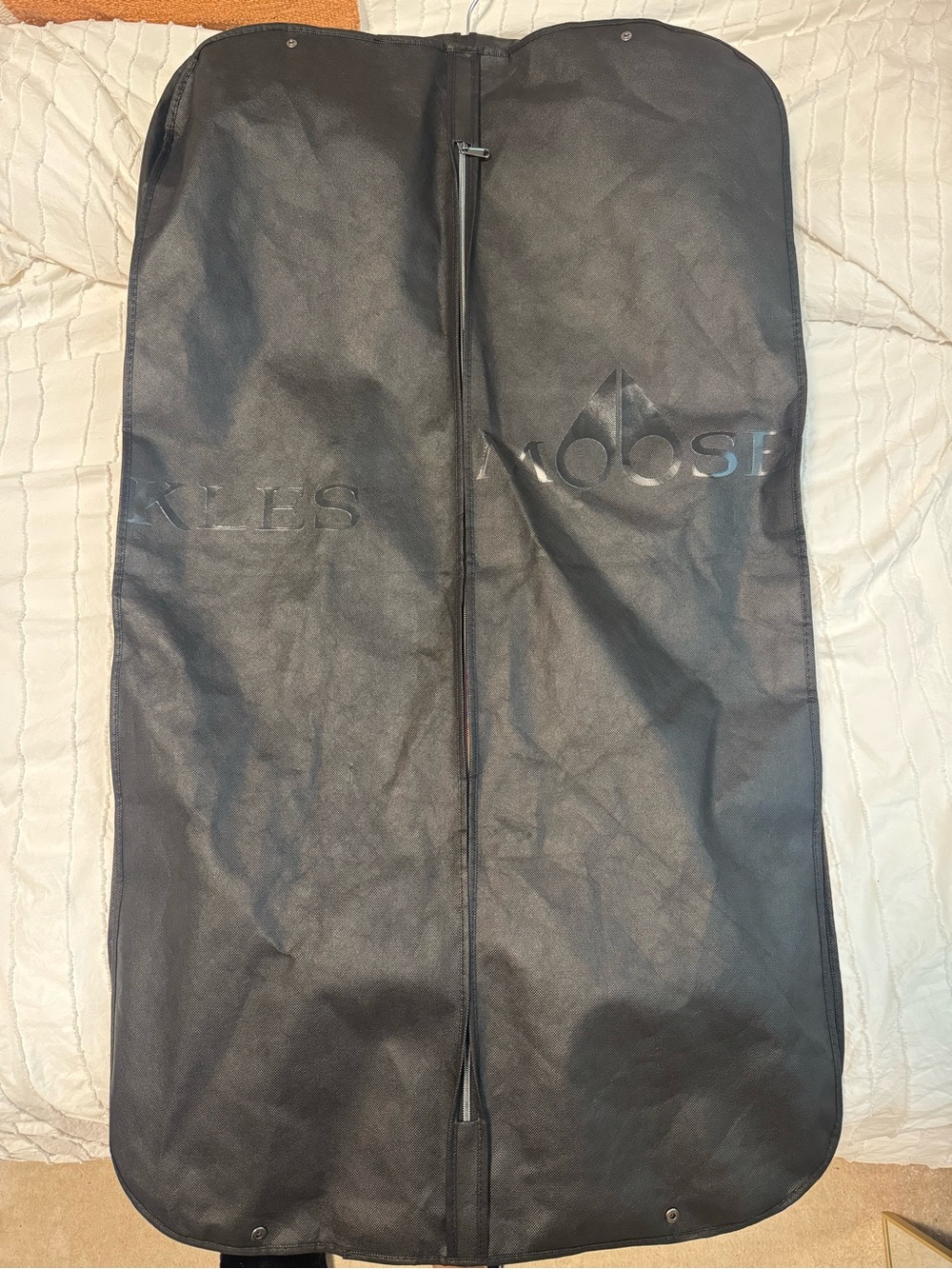 Moose Knuckles Black Leather Biker Jacket With Shearling Collar View 4